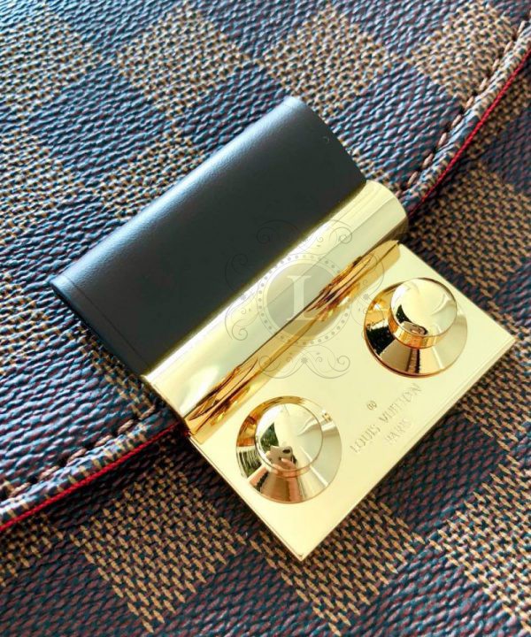 Replica Louis Vuitton Croisette Damier Ebene Canvas Bag