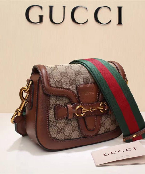 Replica Gucci Lady Web GG Shoulder Bag