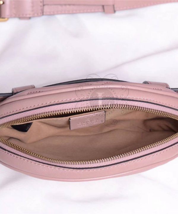 Replica Gucci Marmont Belt Bag Pink