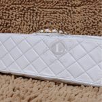 Replica Chanel 33 Maxi Flap Bag White