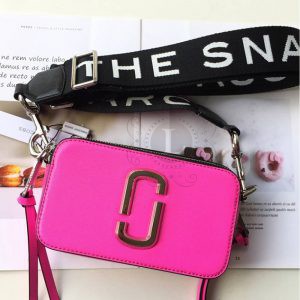 Replica Marc Jacobs Snapshot Bag Fluorescent Bright Pink
