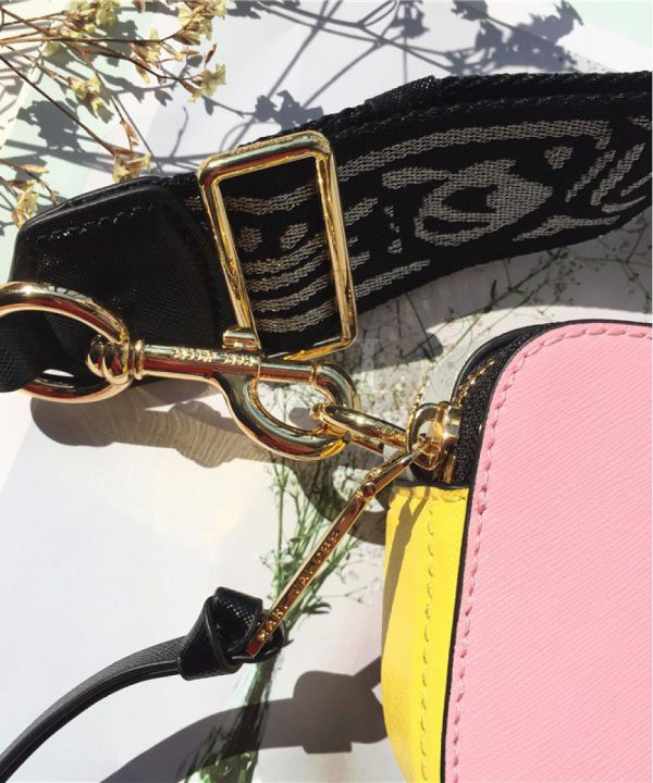 Replica Marc Jacobs Snapshot amera Bag Baby Pink Multi