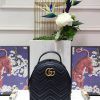 Replica Gucci GG Marmont Quilted Leather Backpack