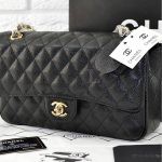 Replica Chanel Medium Caviar Black Bag