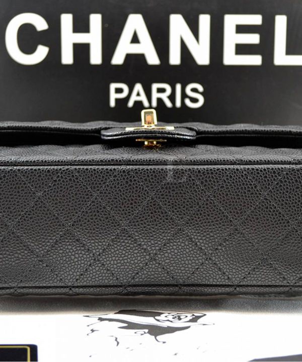 Replica Chanel Medium Caviar Black Bag