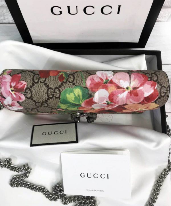 Replica Gucci Dionysus GG Blooms Mini Chain Bag
