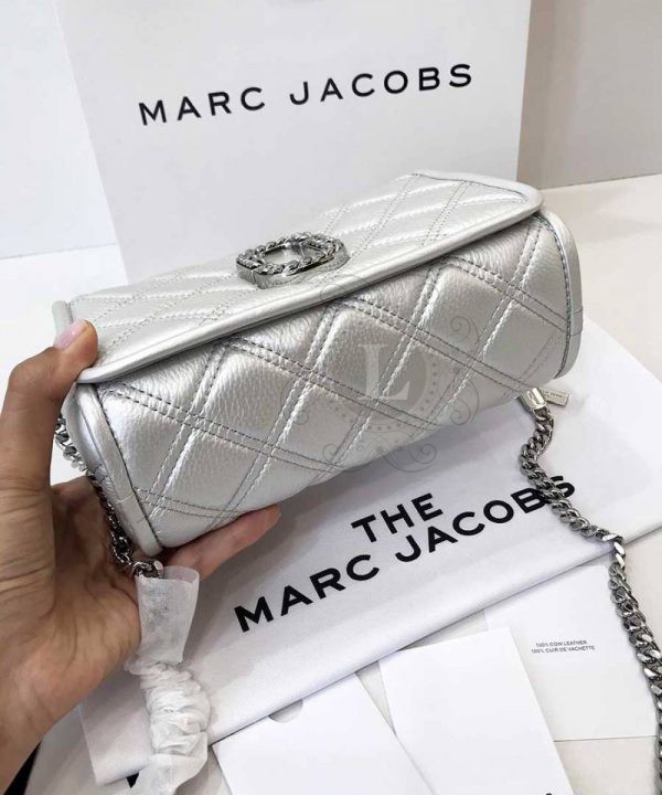 Replica Marc Jacobs The Status Bag Silver