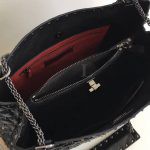 Replica Valentino Garavani Quilted Rockstud Spike Tote Bag Black