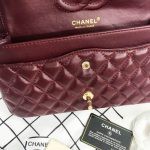 Replica Chanel Classic Flap Bag Claret