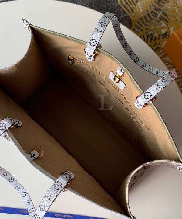 Replica Louis Vuitton Onthego Khaki Giant Monogram