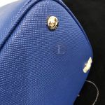 Replica Prada Cuir Double Bag Royal Blue