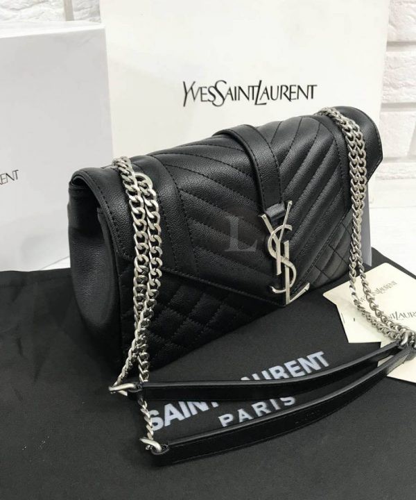 Replica YVES Saint Laurent Soft Envelope Shoulder Bag