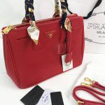 Replica Prada Saffiano Lux Tote Bag Red