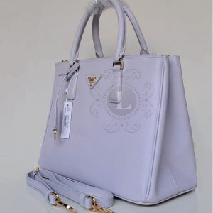 Replica Prada Saffiano Lux Tote Bag Lilac